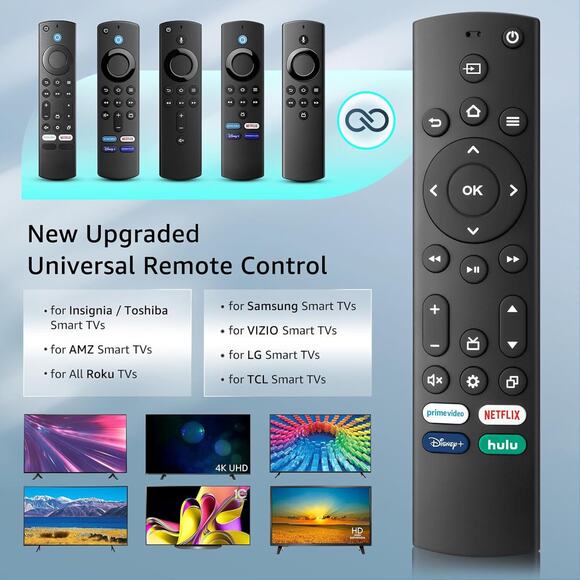 🔥Replacement for Insignia-Toshiba-Fire-Smart-Tv-Remote-Control BNWT🔥 - Picture 2 of 6